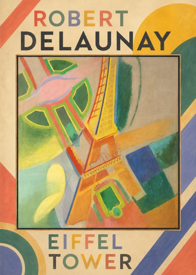 Robert Delaunay Eiffel Tower No1 - Affiche