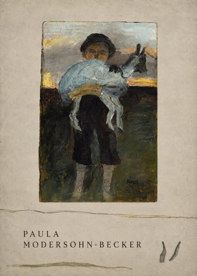 Paula Modersohn-Becker Boy with Goat No5 - Affiche