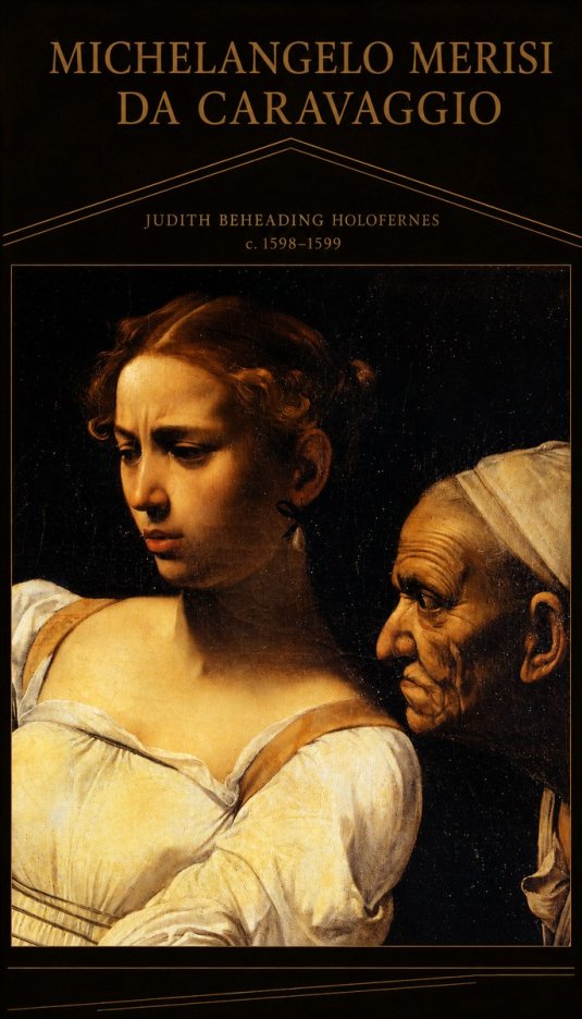 Michelangelo Merisi da Caravaggio Judith Beheading Holofernes I No3 - Affiche