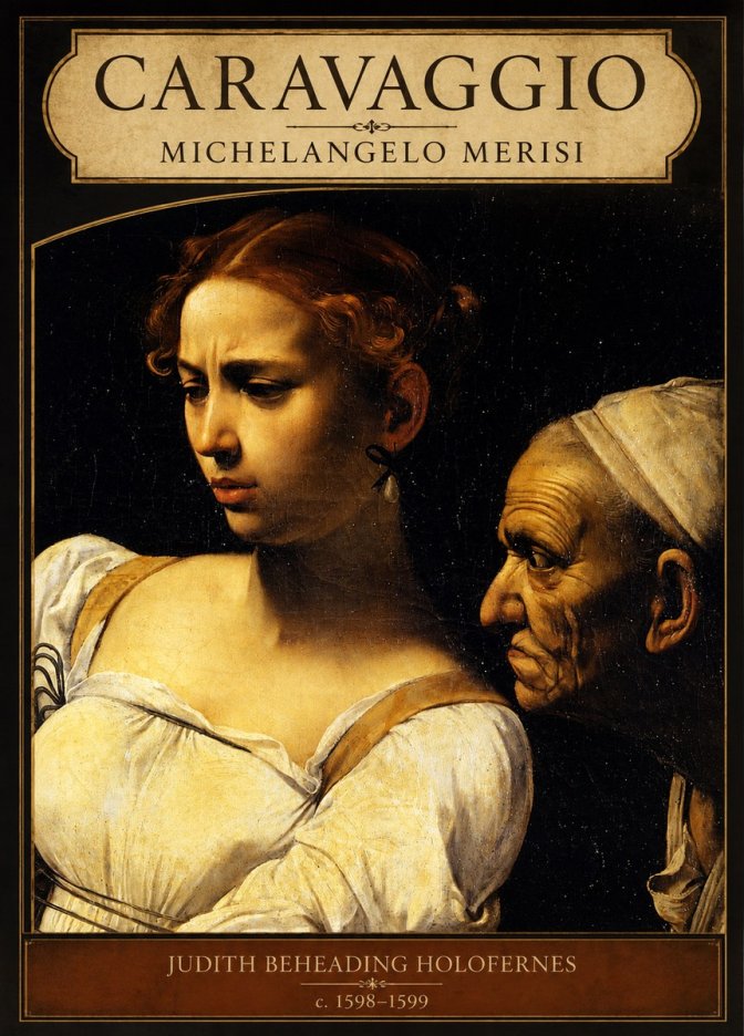 Michelangelo Merisi da Caravaggio Judith Beheading Holofernes I No6 - Affiche