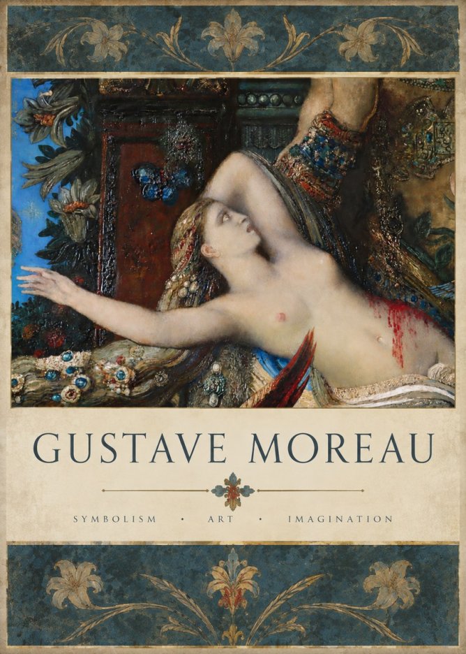 Gustave Moreau Salome I No5 - Affiche