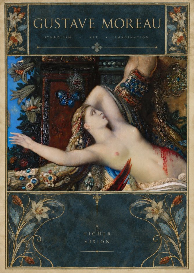 Gustave Moreau Salome I No6 - Affiche