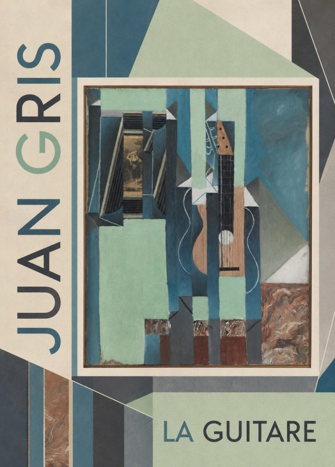 Juan Gris La Guitare No2 - Affiche