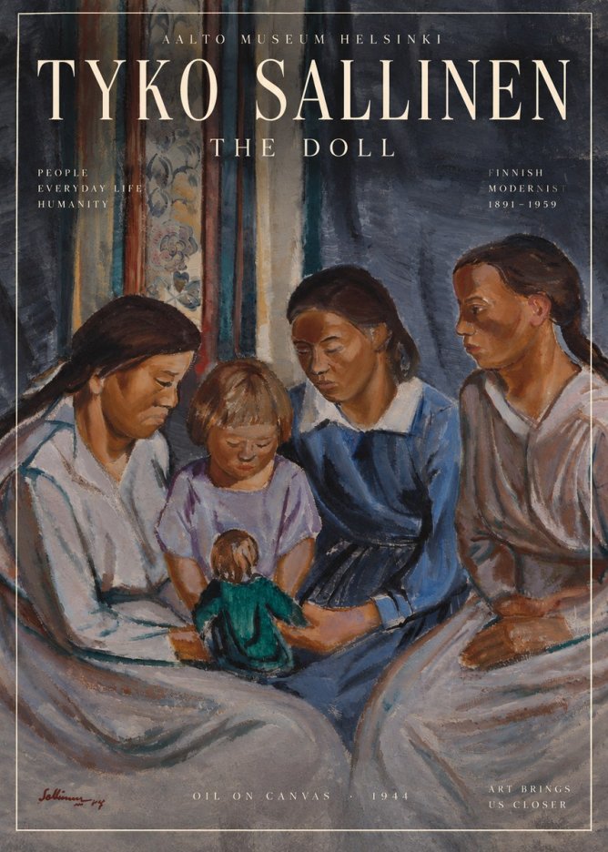Tyko Sallinen The Doll No6 - Affiche