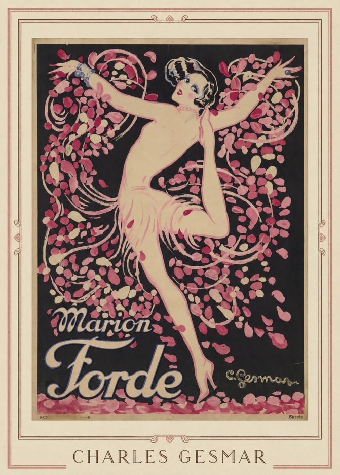 Charles Gesmar Marion Forde I No1 - Affiche