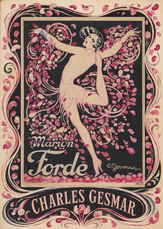 Charles Gesmar Marion Forde I No3 - Affiche