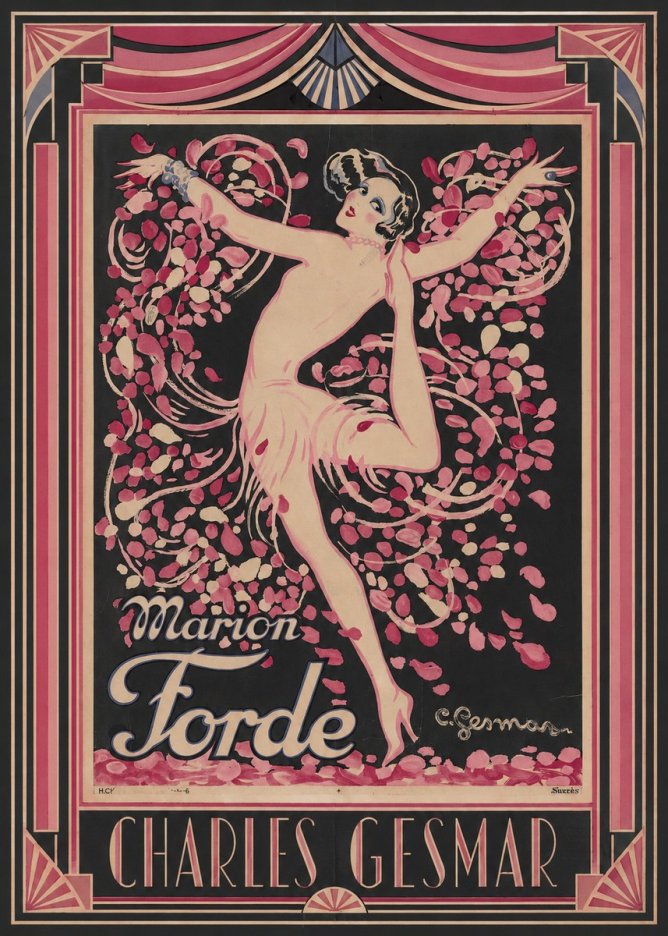Charles Gesmar Marion Forde I No4 - Affiche