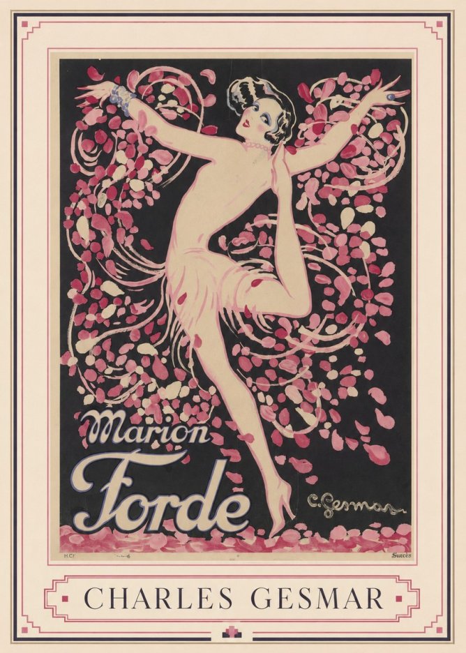 Charles Gesmar Marion Forde I No5 - Affiche
