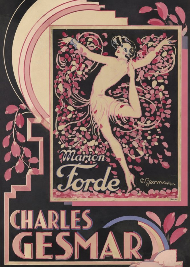 Charles Gesmar Marion Forde I No6 - Affiche