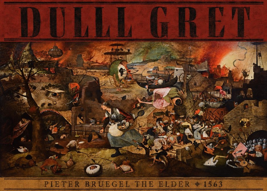 Pieter Bruegel Dull Gret I No4 - Affiche