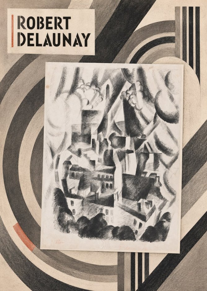 Robert Delaunay Vue Sur La Ville No4 - Affiche