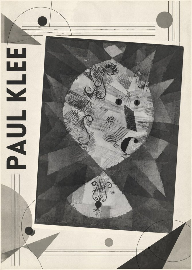 Paul Klee Der O Vom Hohen C No5 - Affiche
