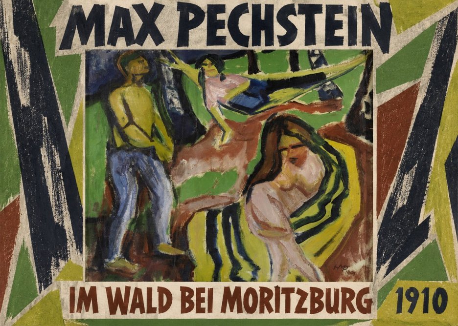 Max Pechstein Im Wald Bei Moritzburg No1 - Affiche