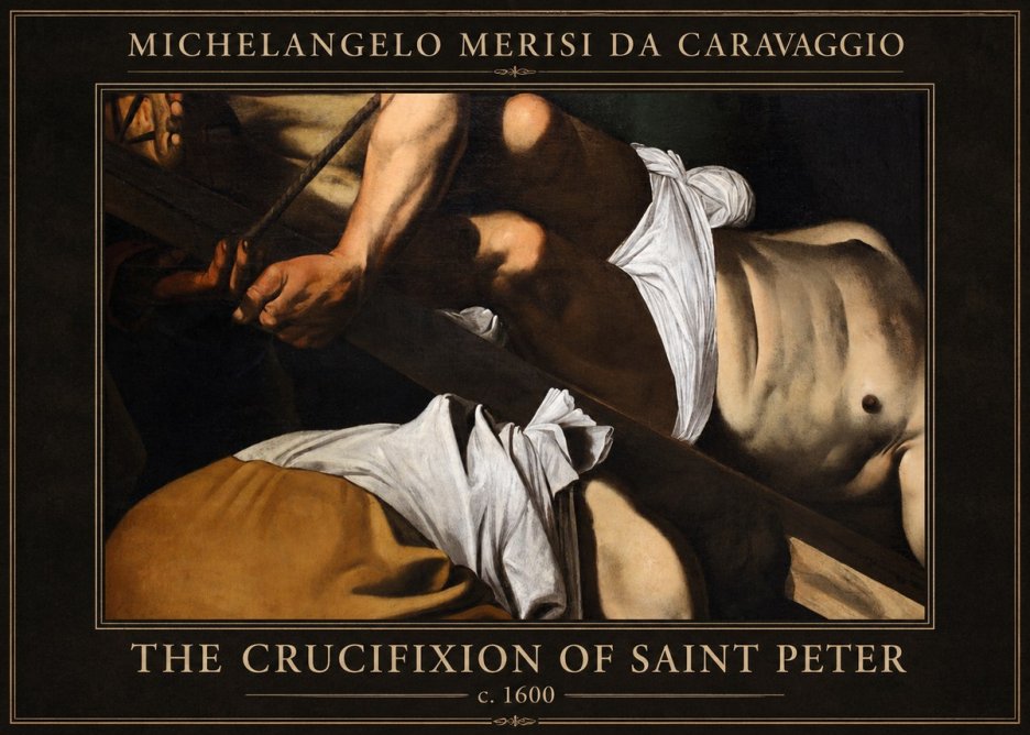 Michelangelo Merisi da Caravaggio The Crucifixion of Saint Peter I No1 - Affiche