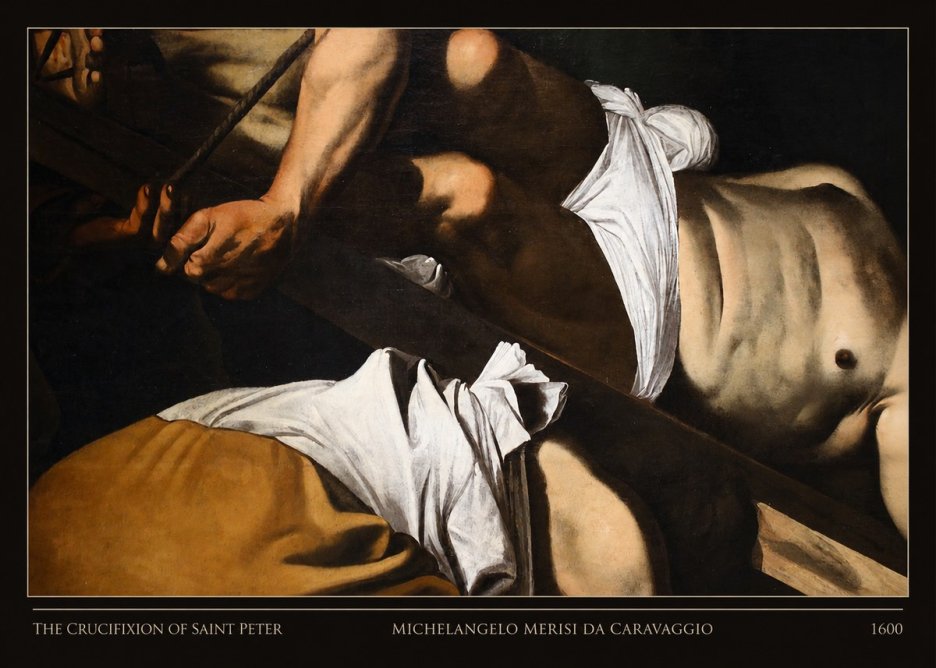 Michelangelo Merisi da Caravaggio The Crucifixion of Saint Peter I No4 - Affiche