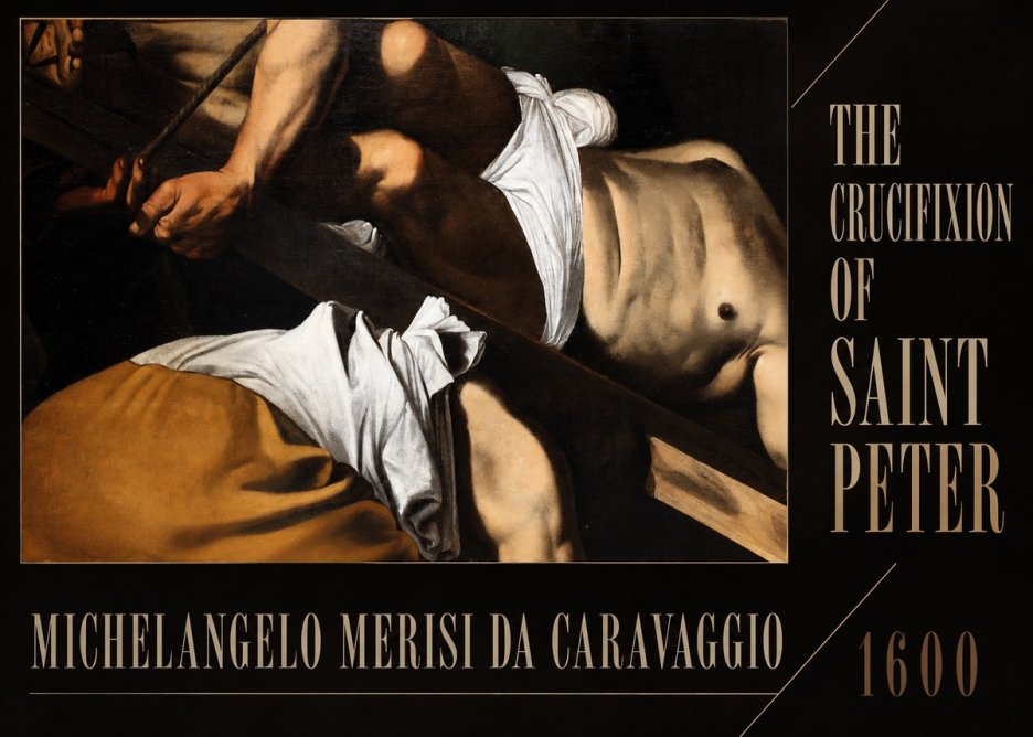 Michelangelo Merisi da Caravaggio The Crucifixion of Saint Peter I No5 - Affiche