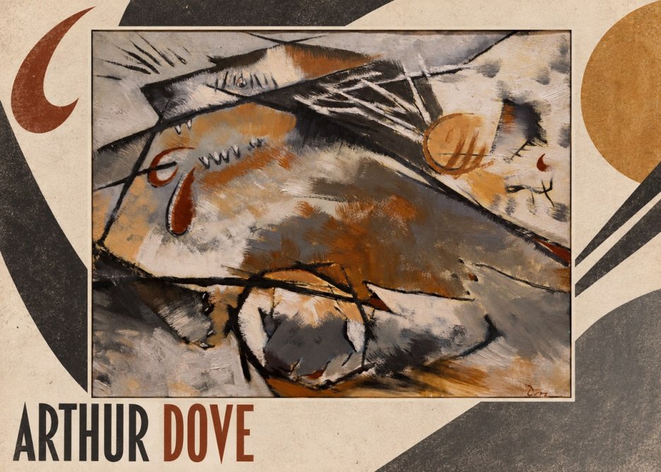 Arthur Dove Pagan Philosophy No4 - Affiche
