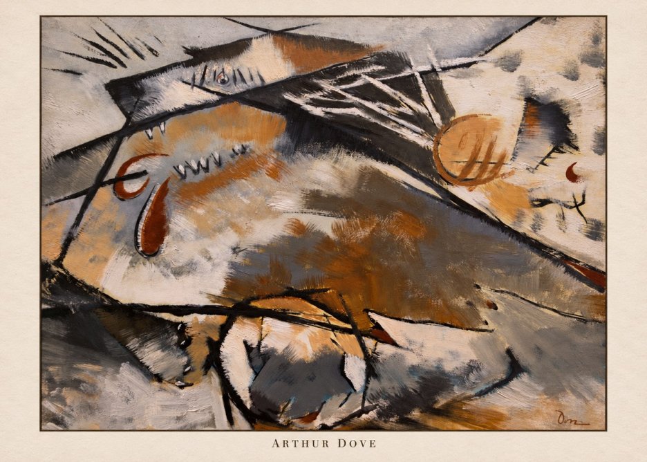 Arthur Dove Pagan Philosophy No6 - Affiche