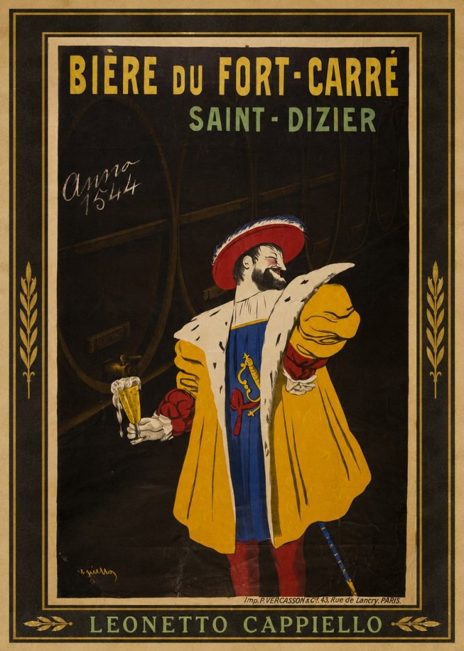 Leonetto Cappiello Bière Du Fort-carré Saint-dizier No1 - Affiche