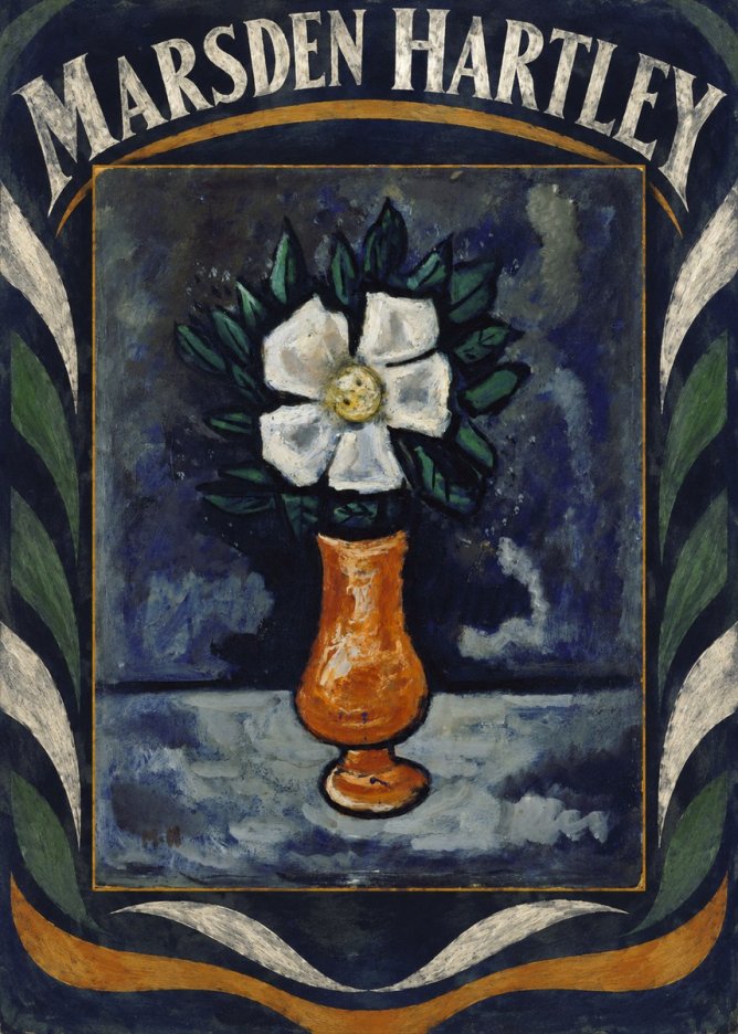 Marsden Hartley Flower in Vase No4 - Affiche