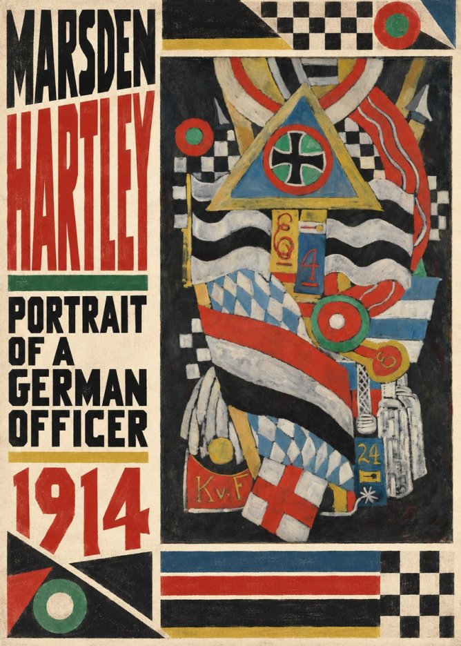 Marsden Hartley Portrait of a German Officer I No2 - Affiche