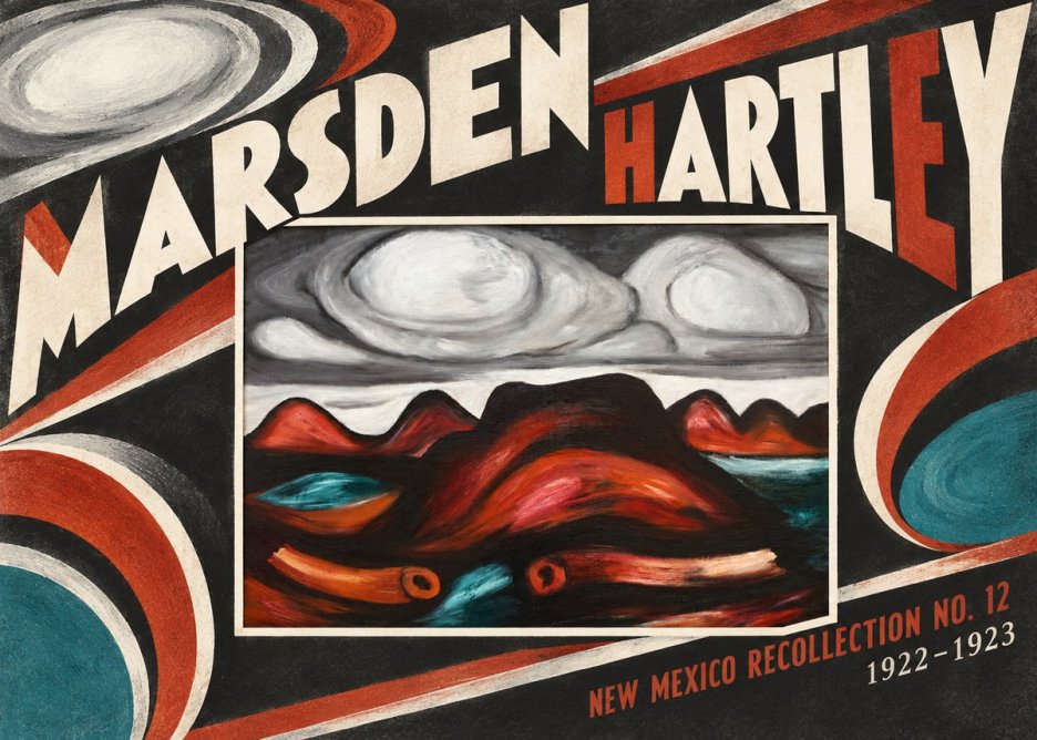 Marsden Hartley New Mexico Recollection No. 12 No5 - Affiche