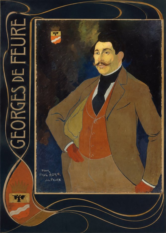 Georges de Feure Portrait De Paul Adam No5 - Affiche