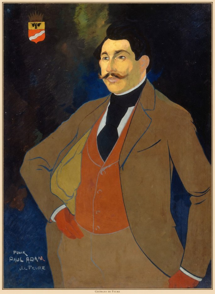Georges de Feure Portrait De Paul Adam No6 - Affiche