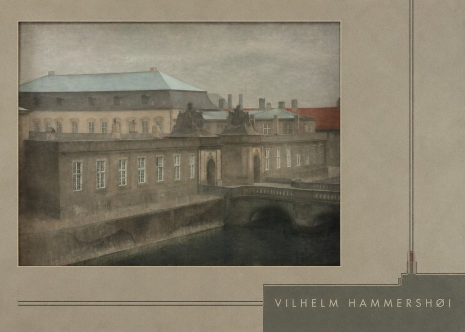 Vilhelm Hammershøi The Old Christiansborg, Late Autumn No4 - Affiche