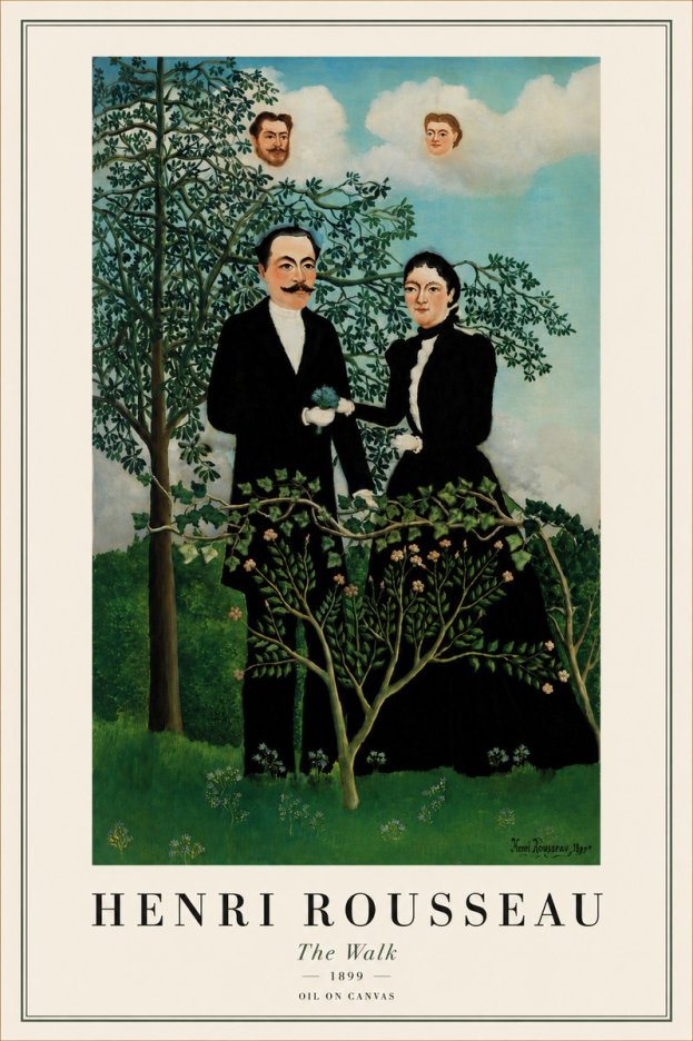 Rousseau The Walk No5 - Affiche
