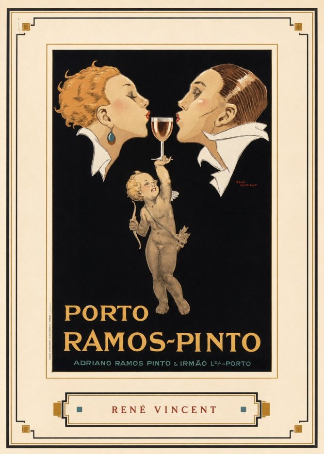 René Vincent Porto Ramos-pinto No1 - Affiche