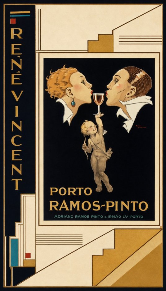 René Vincent Porto Ramos-pinto No3 - Affiche
