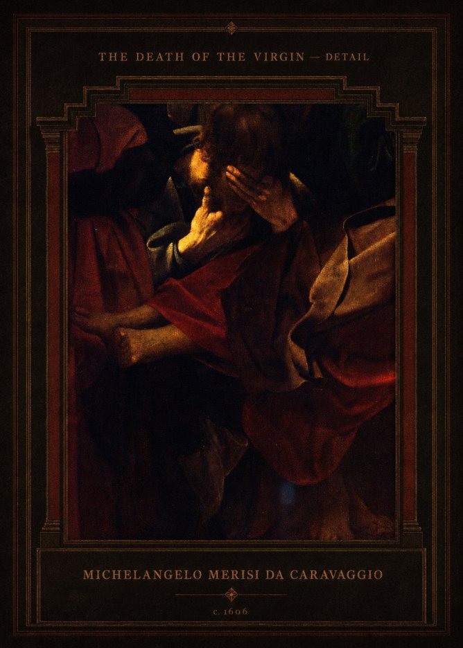 Michelangelo Merisi da Caravaggio The Death of the Virgin – Detail No3 - Affiche