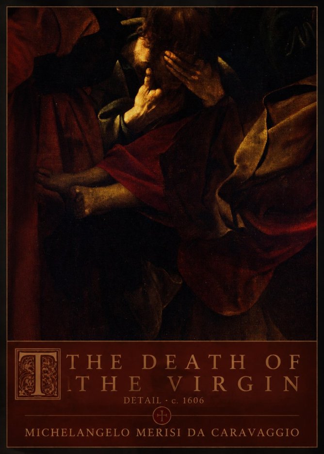 Michelangelo Merisi da Caravaggio The Death of the Virgin – Detail No5 - Affiche
