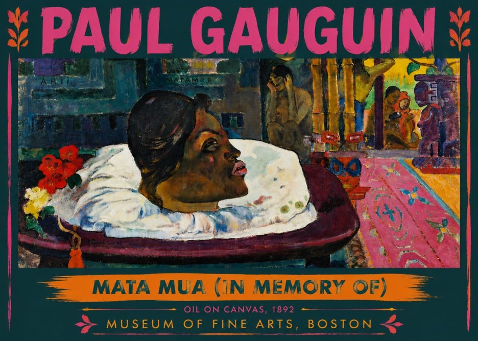 Paul Gauguin Mata Mua (in Memory Of) No5 - Affiche