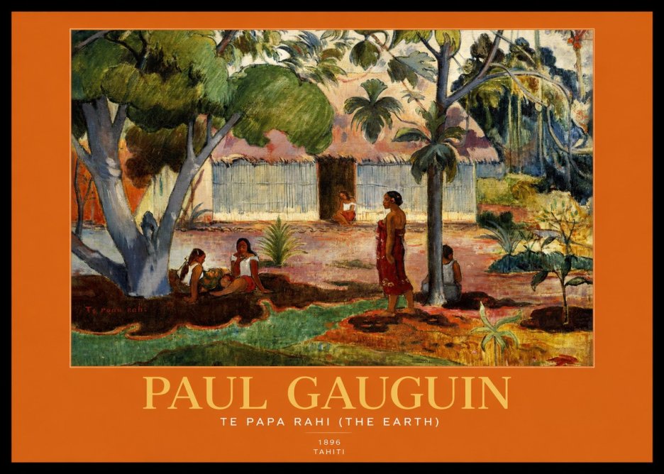 Paul Gauguin Te Papa Rahi (the Earth) No1 - Affiche