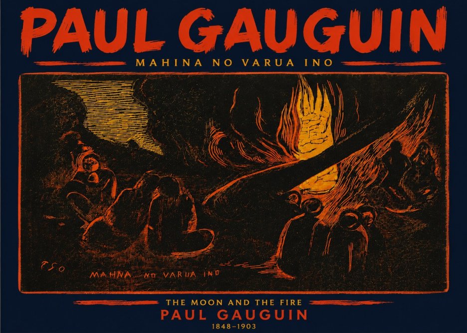 Paul Gauguin Mahina No Varua Ino No4 - Affiche