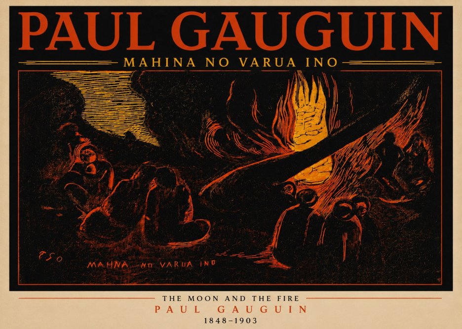 Paul Gauguin Mahina No Varua Ino No5 - Affiche
