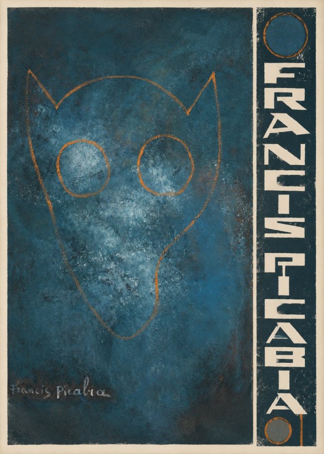 Francis Picabia Abstract Head No4 - Affiche