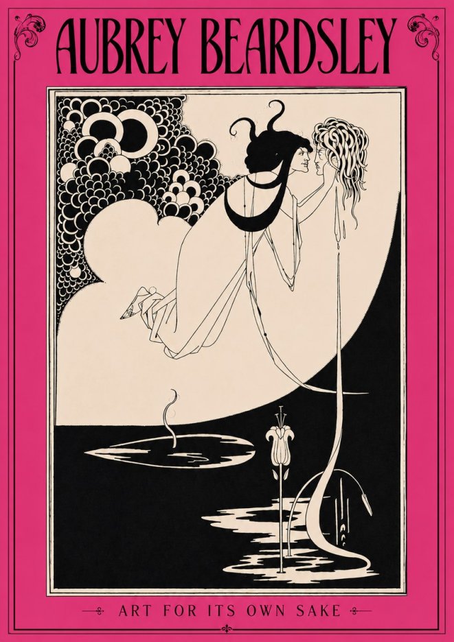 Aubrey Beardsley Art for Its Own Sake No3 - Affiche