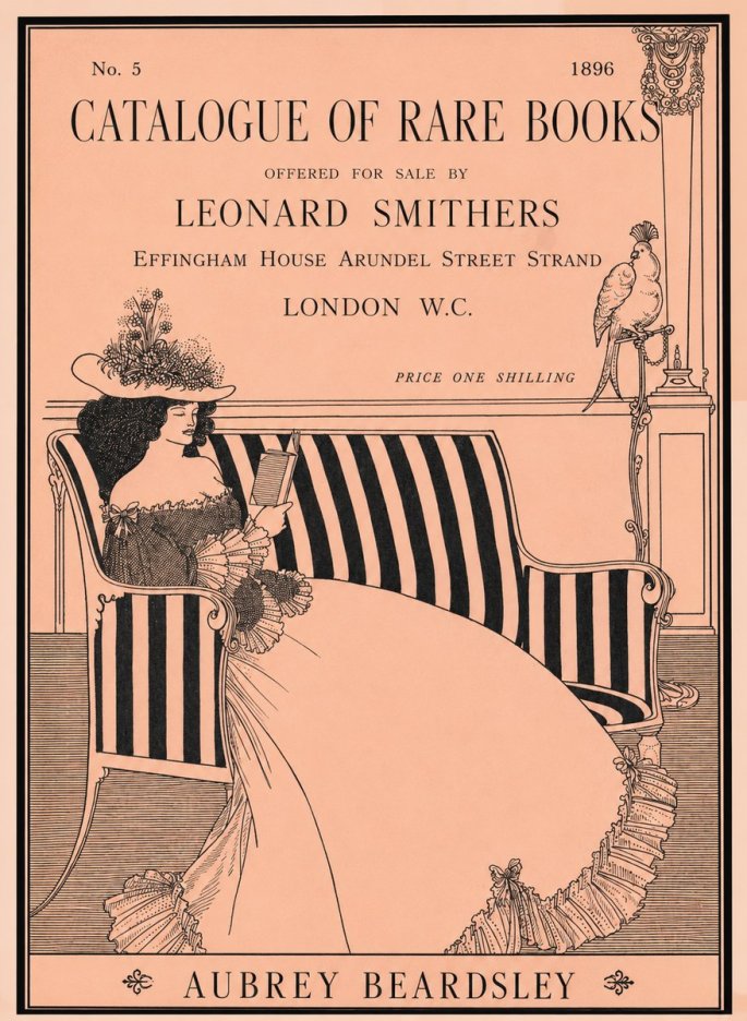 Aubrey Beardsley Catalogue of Rare Books No3 - Affiche