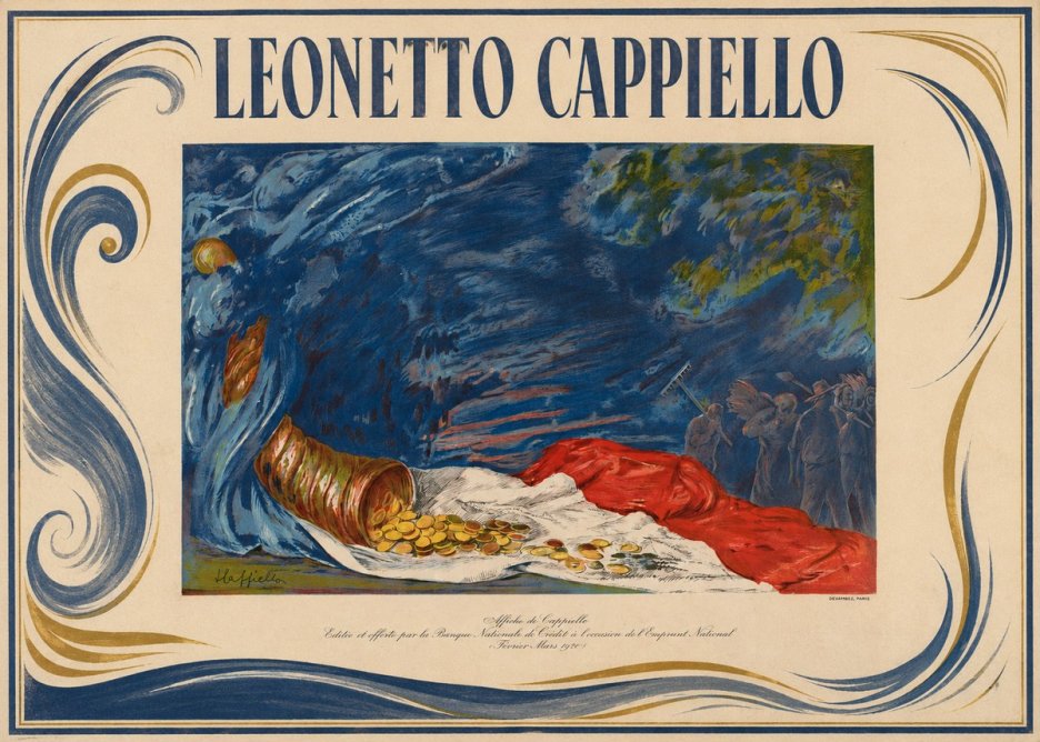 Leonetto Cappiello Emprunt National No1 - Affiche