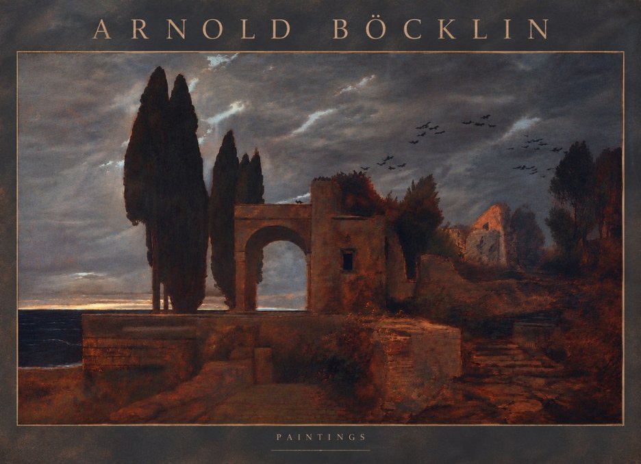 Arnold Böcklin Villa by the Sea I No6 - Affiche