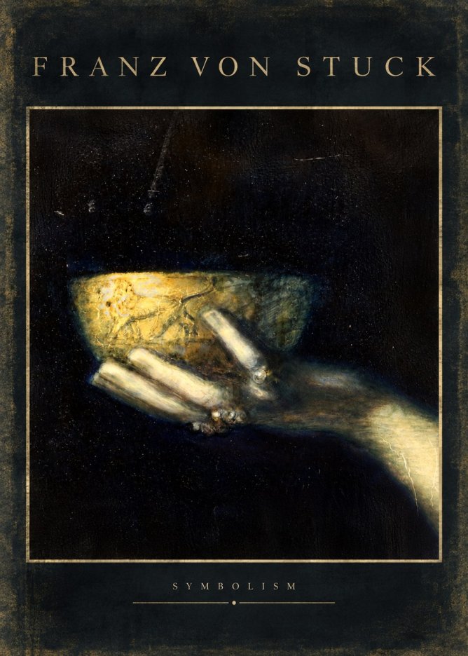 Franz von Stuck Die Schöne Hand Mit Der Schale No5 - Affiche