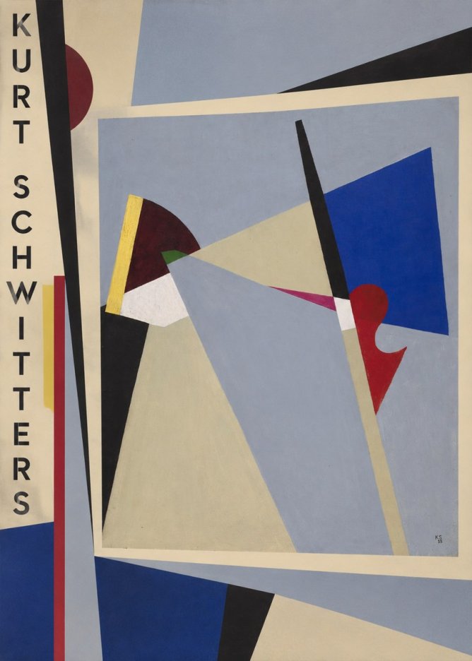 Kurt Schwitters Abstract Composition No2 - Affiche