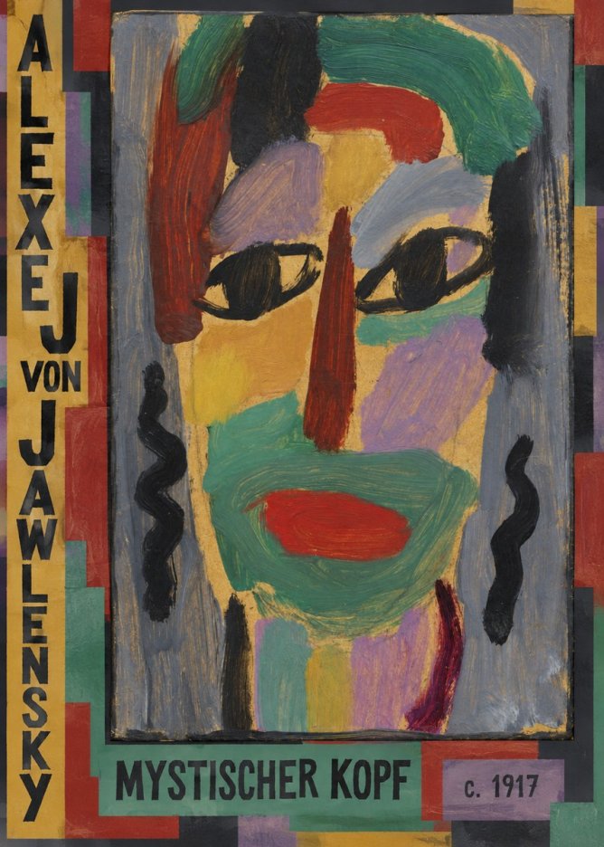 Alexej von Jawlensky Mystischer Kopf No2 - Affiche