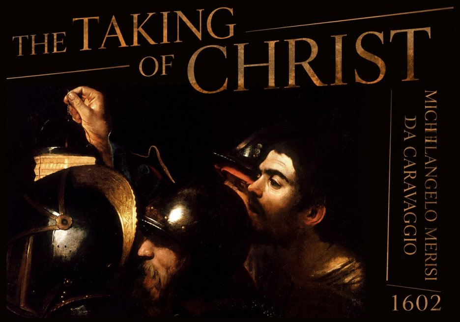 Michelangelo Merisi da Caravaggio The Taking of Christ I No5 - Affiche