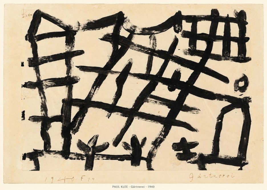 Paul Klee Gärtnerei No6 - Affiche
