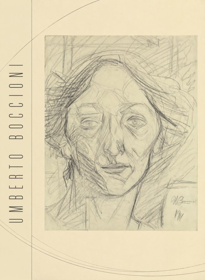 Umberto Boccioni Head of a Woman No2 - Affiche