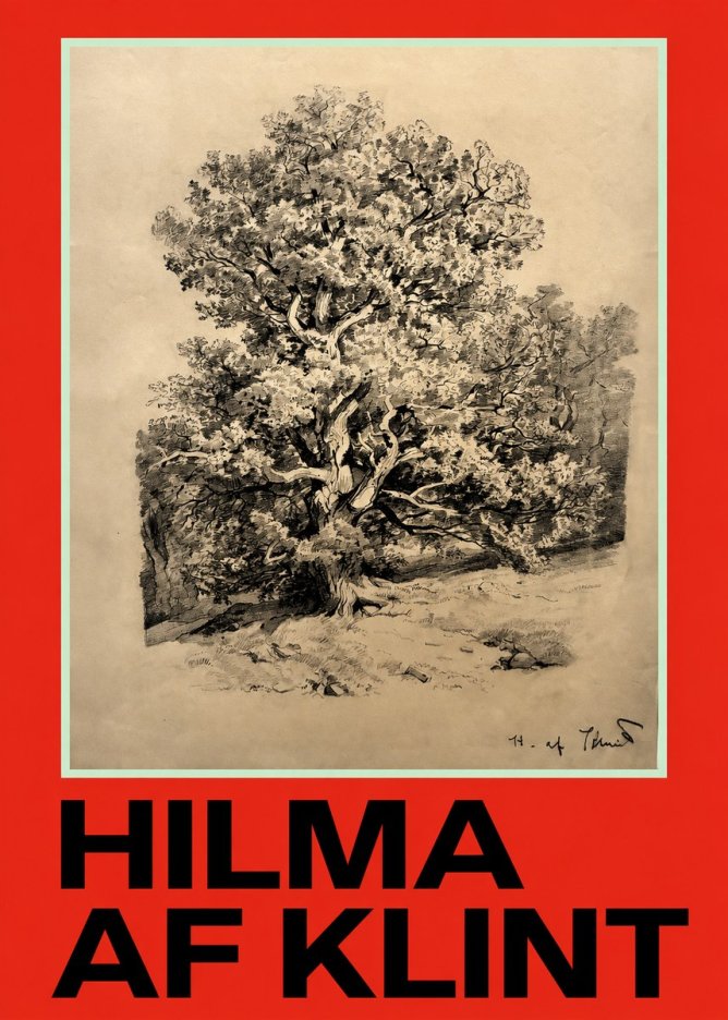 Hilma af Klint Large Tree Landscape No4 - Affiche